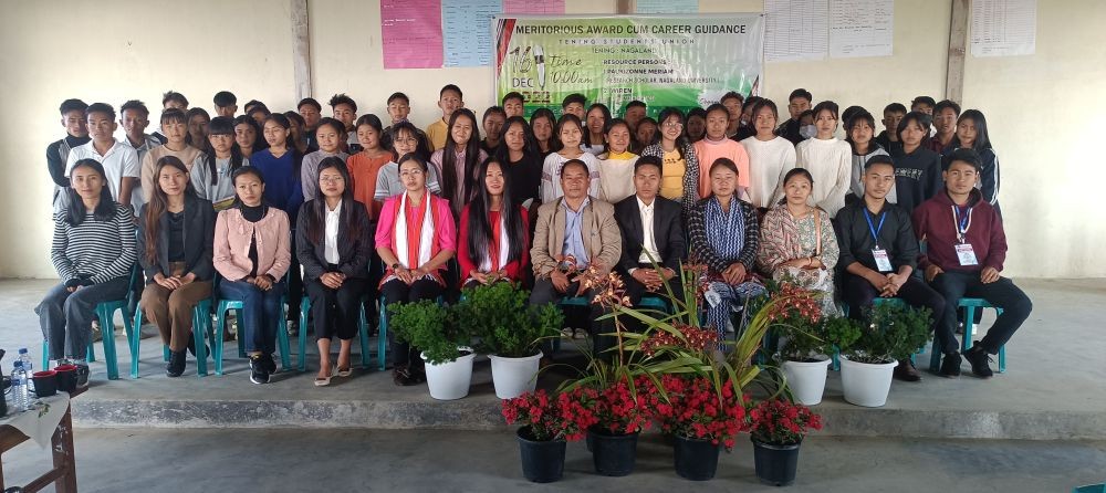 TSUN executives along with the resource persons and the participants on December 16 at Tening Village Council Hall.