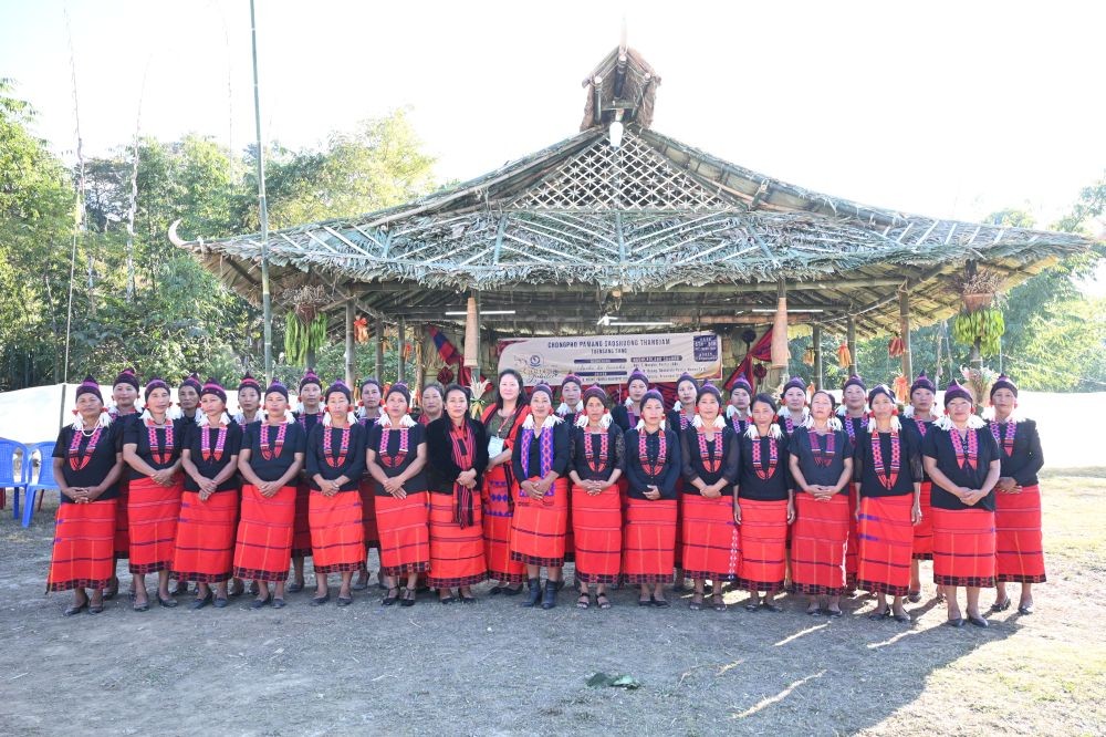 Chongpho Pamang Saoshuong Thangjam, Tuensang village celebrated its golden jubilee at Sikhokkhün, Tuensang village on December 8 and 9. (Morung Photo)