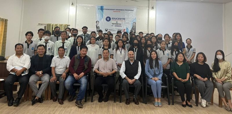 EduCentre School of Business in collaboration with Startup Nagaland under the Department of Industries and Commerce has been conducting Studentrepreneurship awareness programme in various colleges.