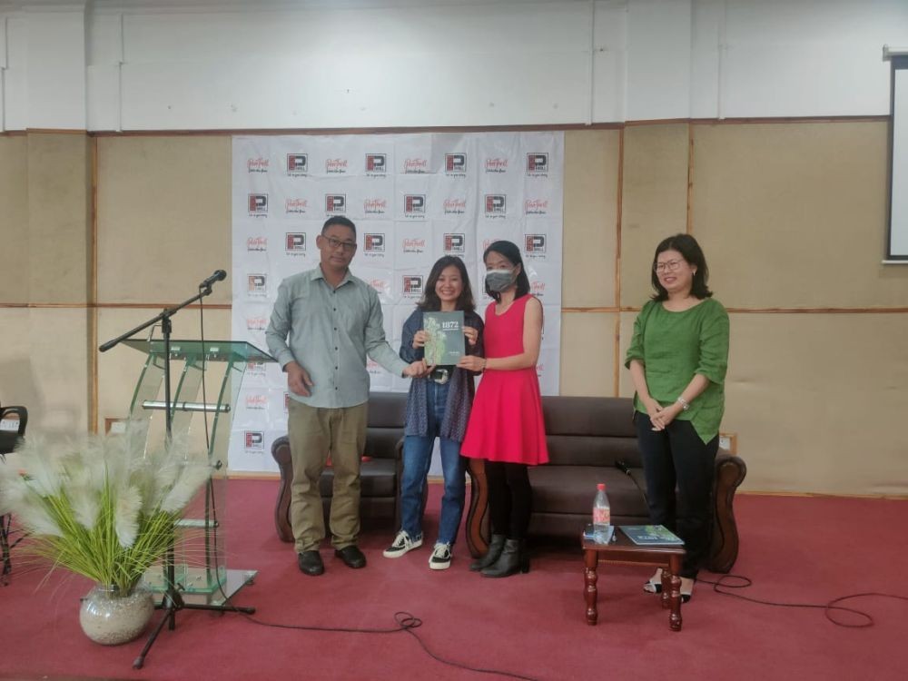 Writer and researcher Talilula released a new book ‘1872’: a graphic non-fiction in Dimapur on December 12.