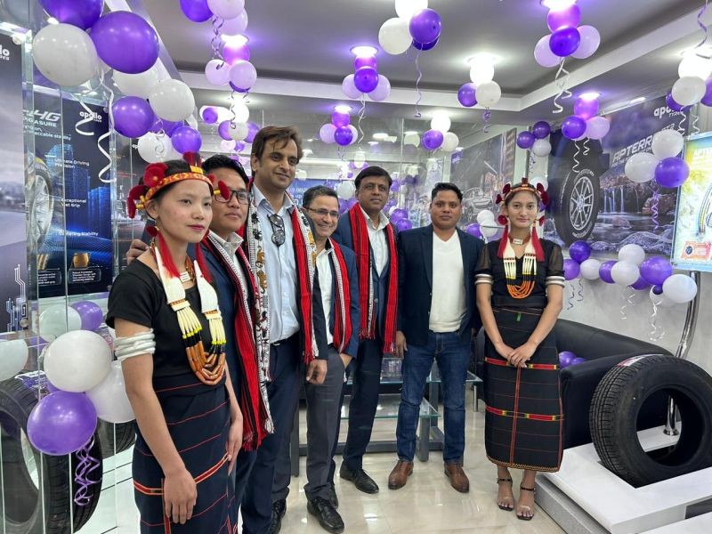 S.J. Tyre reached out its product to Nagaland’s state capital Kohima by opening Apollo Zone at Middle Bayavu Hill, Kohima on December 8. Apollo Zone is a state of art centre that will provide Sales and Services facilities for all the Apollo Range of all type Vehicles Tyres. Khalid Sayeed, SBU Head, Central East inaugurated the same and assured to give a world class services.