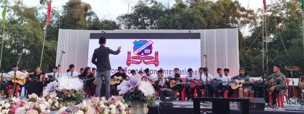 Students participating in the annual day function of Livingstone Foundation International on December 8. (Photo Courtesy: LFI)
