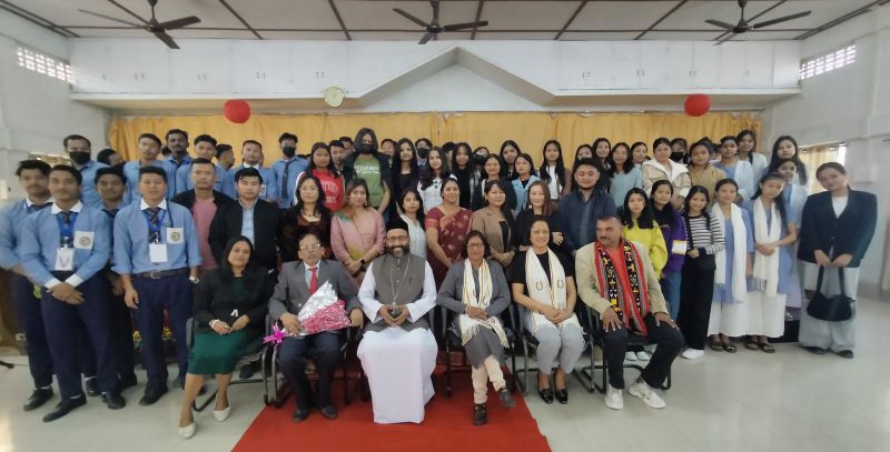 Participants of the seminar held at MGM College, Dimapur on December 12.