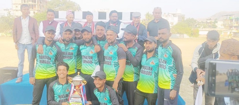 The winners of the 8th Unity Cup T-20 Cricket Tournament.