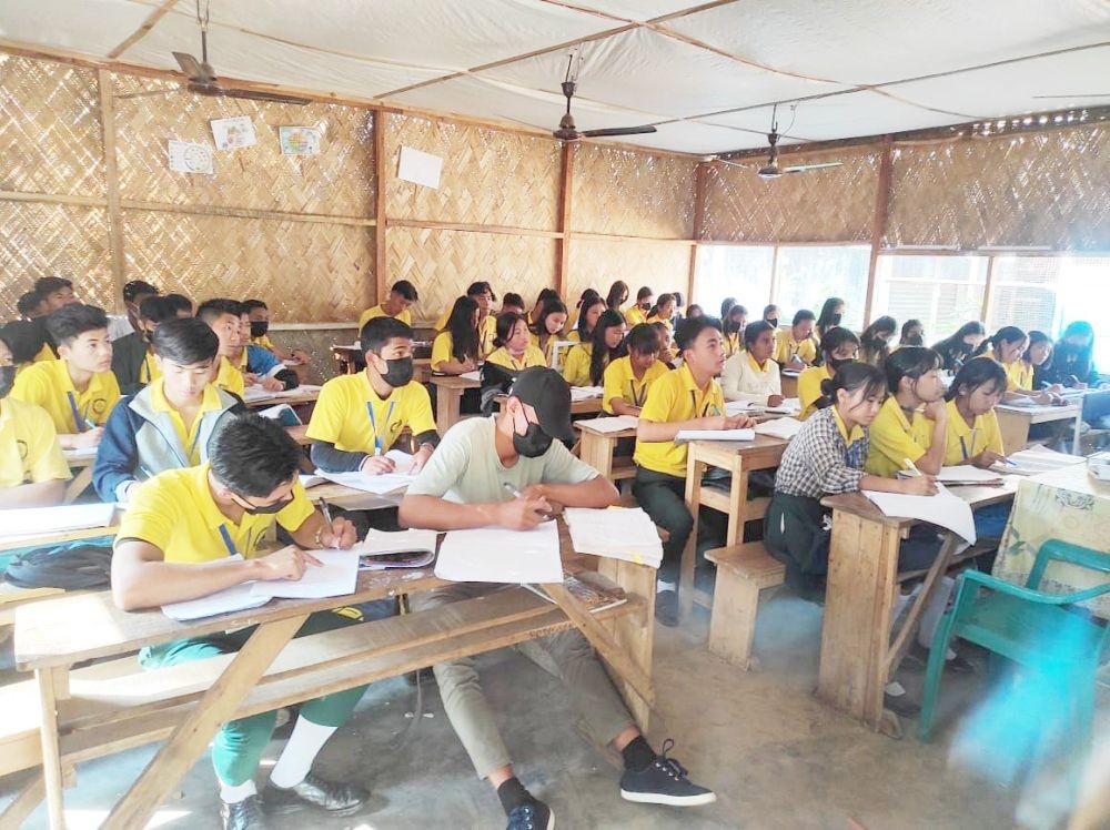 Dimapur Naga Students’ Union has begun its month long ‘exclusive free coaching classes’ for the upcoming HSLC students (2022-2023) on January 11. (Photo Courtesy: DNSU)