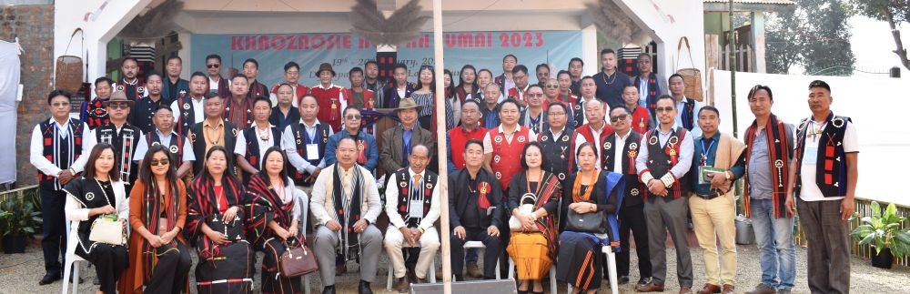 Khiamniungan Union Dimapur celebrated Khaozaosie Hoka-ah festival cum 34th General Session with Shikaho Zhimomi, President, Western Sumi Hoho as the special guest at Diphupar ‘B’ local ground on January 19 and 20.