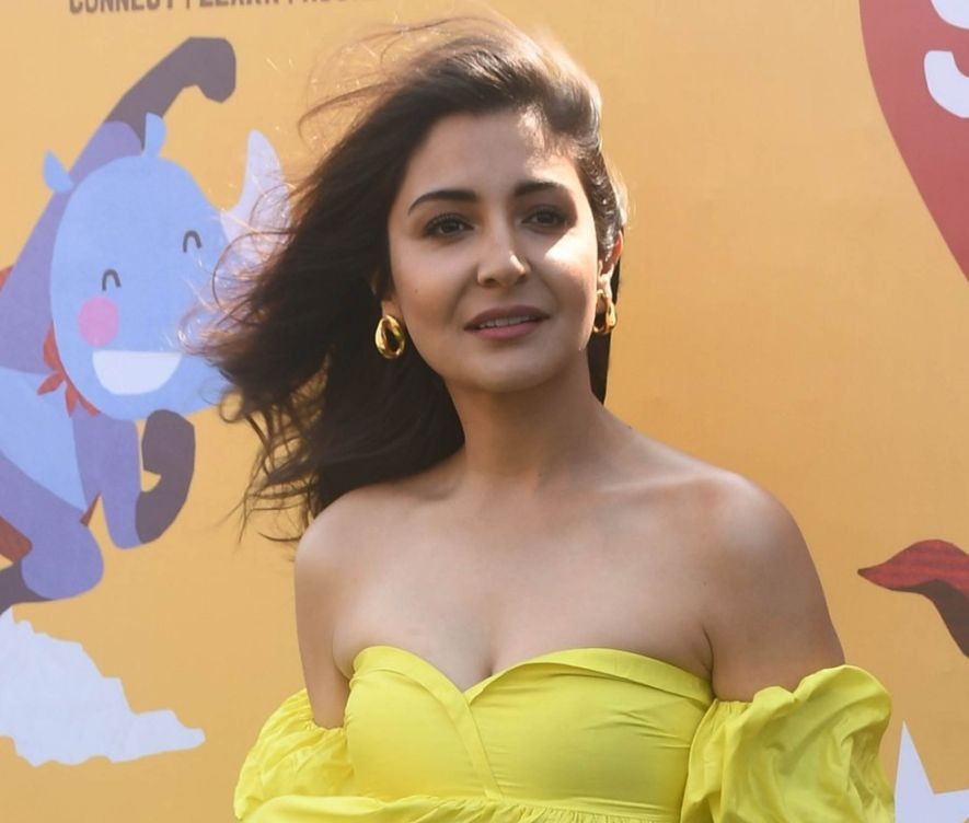 Mumbai:Bollywood Actress Anushka Sharma during a promotional event in Mumbai on Monday January 23,2022.(Photo: Sanjay Tiwari/IANS)