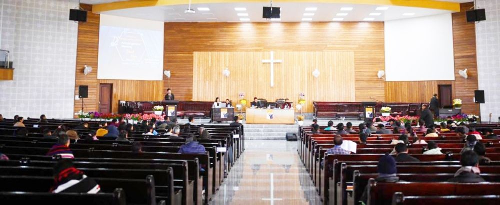 Participants during the 72nd annual general meeting of Council of Rengma Baptist Churches held at Kithagha Union Baptist Church.