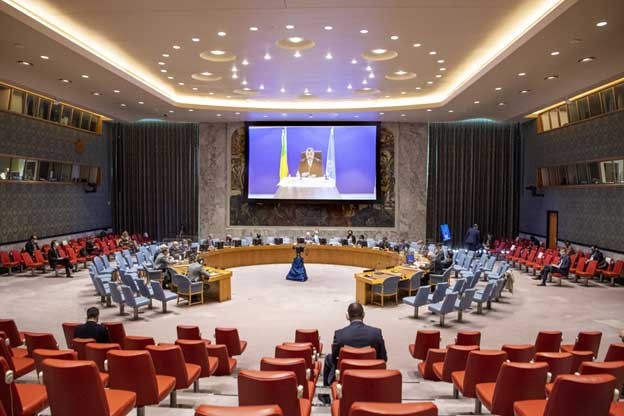 A Security Council meeting in progress. (Photo Courtesy: United Nations)
