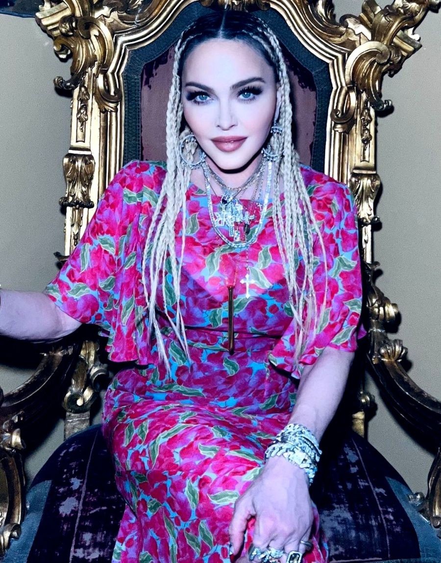 Queen of pop Madonna.(photo:instagram)
