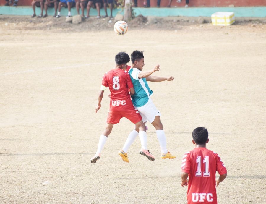 A match in action at the ongoing Frolic Cup.
