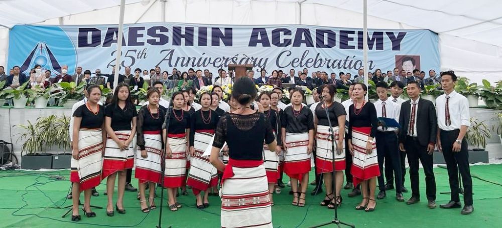 Daeshin Academy, under the care of the Chakhesang Baptist Church Council marked its 25th anniversary celebration Diphupar B, Chumoukedima on February 10. (Morung Photo)