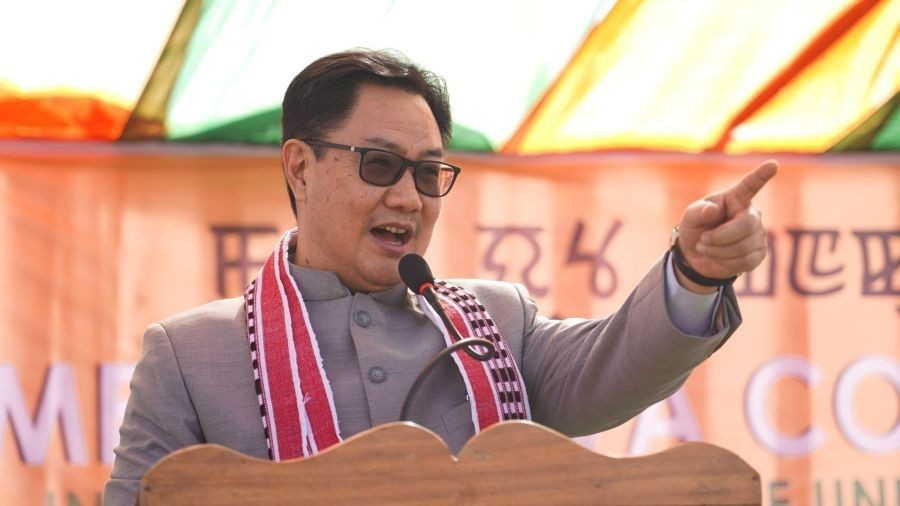 Union Minister of Law and Justice Kiren Rijiju