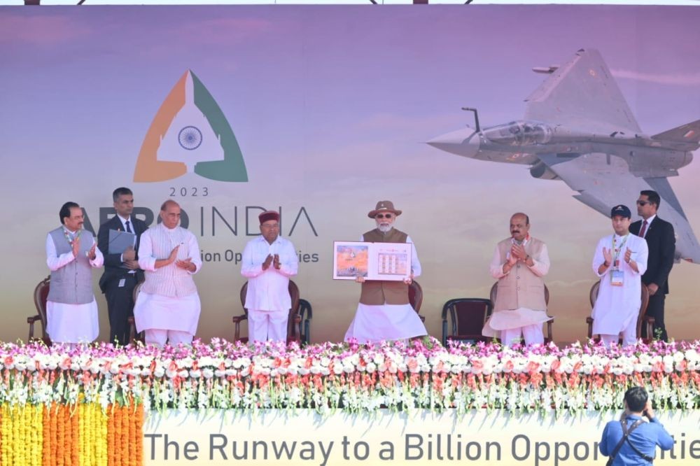 India will not miss any opportunity to become leading defence sector player: Modi at Aero India 2023