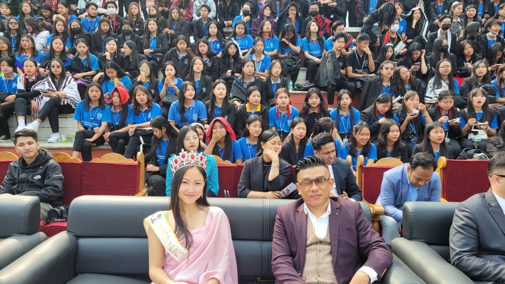 The Morung Express presents glimpse of the second day of 9th Spring Fest 2023 of St. Joseph’s College (Autonomous) Jakhama on March 11. Miss Nagaland 2022 Hikali Achumi was the special guest of ethnic fashion show. The fest was held under the theme ‘Igniting Heritage’ on March 10 and 11 at the college campus. Spring Fest is an annual intra cultural fest of the colleges since 2014. Day 2 event was marked by special performance and presentation from Sunep Lemtur, Toshiakum Ozukum’s flex (Mr. India ICN Classic Physique Gold 2022), Moatila, The Blocks, Black Union, ZT Slingshot, Polar Lights, Strongest Josephite, Naga wrestling, beat contest, ethnic fashion show featuring Jano Nyekha, bamboo pole climbing etc. (Morung Photo)