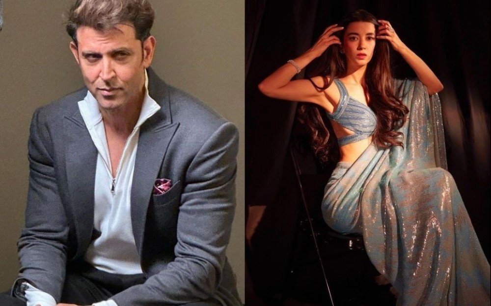 Hrithik says 'I see you' as girlfriend Saba drops photo in saree
