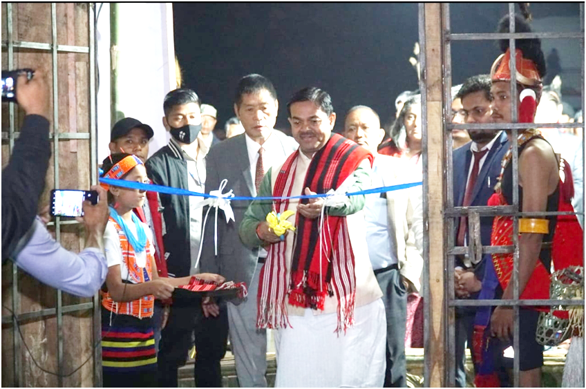 Union Minister of state, DoNER & Co-operation BL Verma inaugurated the 3rd Mon International Trade Fair & Expo on March 25 at Local Ground, Mon Town.