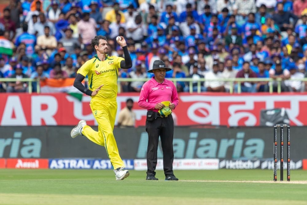 IND vs AUS: My plan hasn't changed for 13 years, says Starc after his fifer.(pic credit: ICC)
