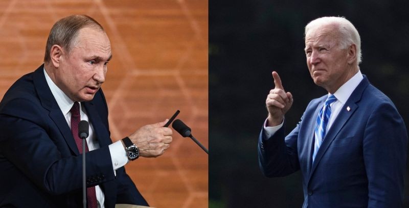 Russian President Vladimir Putin and U.S. President Joe Biden (Xinhua/IANS)