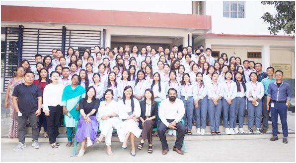 Unity College of Teacher Education (UCTE), Dimapur celebrated International Women’s Day at UCTE, seminar hall on March 7 with Kilentola Jamir, Holistic Counsellor and Facilitator as resource person. The programme was chaired by Tsuktilila Jamir (2nd Semester) and started with prayer by Zuthunglo Patton (2nd Semester). A visual display on the theme ‘Digit All: Innovations of Technology’ was presented by four groups of Student-Teachers of B.Ed. 2nd Semester. Dr Akala Longkumer delivered the Principal Note followed by reflections by the resource person.