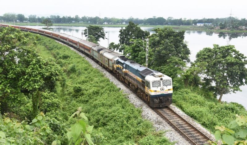 The Northeast Frontier Railway will operate a tri-weekly special train between New Tinsukia and Dhubri from March 19 to August 18. (Photo Courtesy: NFR CPRO)