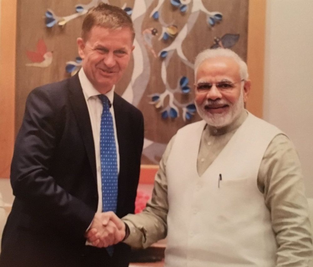 West has lot to learn from Modi on economic, green policies: Former UN Environment head.(photo:@ErikSolheim)