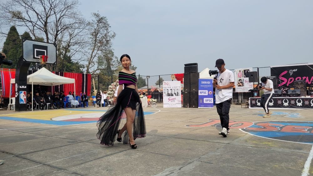 The Morung Express presents glimpse of the second day of 9th Spring Fest 2023 of St. Joseph’s College (Autonomous) Jakhama on March 11. Miss Nagaland 2022 Hikali Achumi was the special guest of ethnic fashion show. The fest was held under the theme ‘Igniting Heritage’ on March 10 and 11 at the college campus. Spring Fest is an annual intra cultural fest of the colleges since 2014. Day 2 event was marked by special performance and presentation from Sunep Lemtur, Toshiakum Ozukum’s flex (Mr. India ICN Classic Physique Gold 2022), Moatila, The Blocks, Black Union, ZT Slingshot, Polar Lights, Strongest Josephite, Naga wrestling, beat contest, ethnic fashion show featuring Jano Nyekha, bamboo pole climbing etc. (Morung Photo)