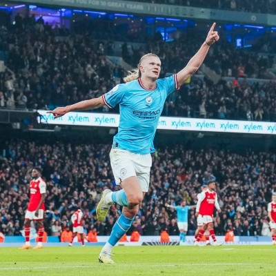 Haaland breaks Salah's 38-game Premier League goals record