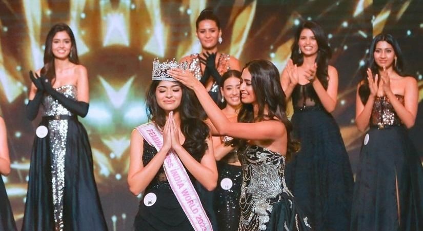 Nandini Gupta discusses plans for Miss World.(Photo credit:IANSLIFE)