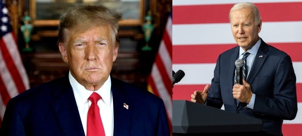 Donald Trump  and Joe Biden.(photo:instagram)