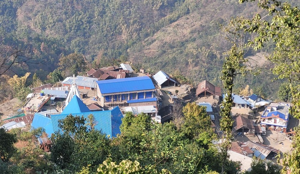 A view of Kami village under Phek district. (Morung Photo)