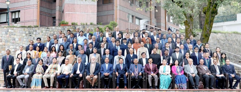 Participants during the conference-cum-retreat of the Chief Electoral Officers from April 2 to 4.