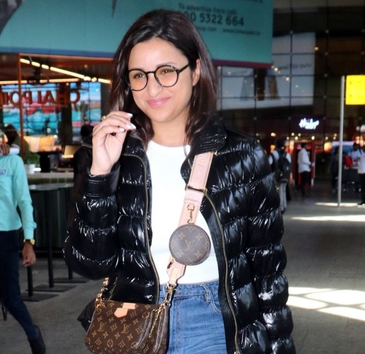 Mumbai: Bollywood actress Parineeti Chopra spotted at the airport, in Mumbai, on Tuesday, April 11, 2023. (Photo: Sanjay Tiwari/IANS)