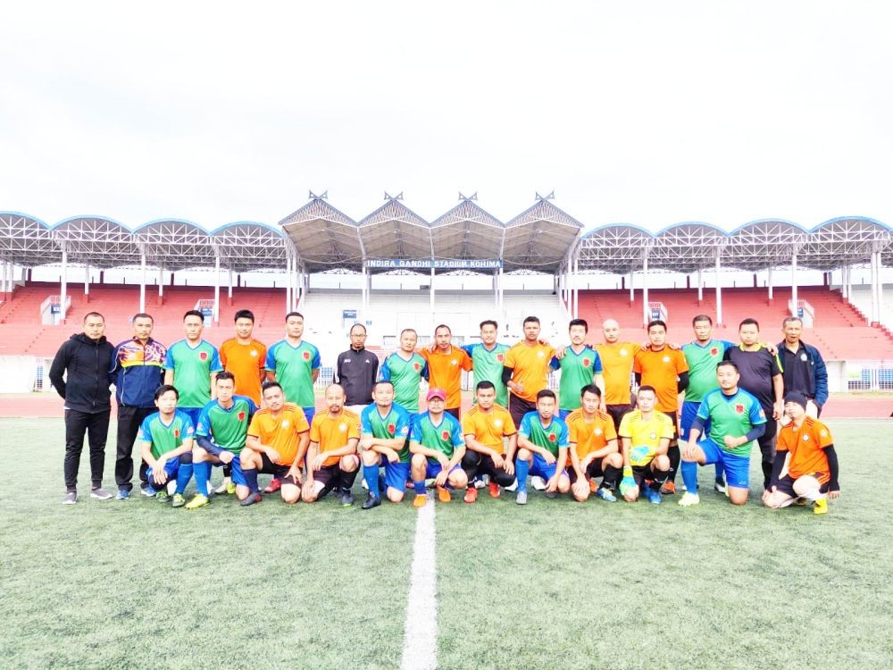 Players of WELP Sporting Club and Morung United on May 18.