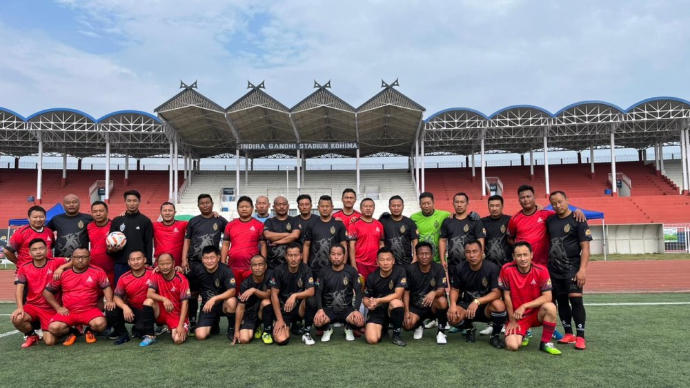 Players of GethemGo and All Blacks on May 24
