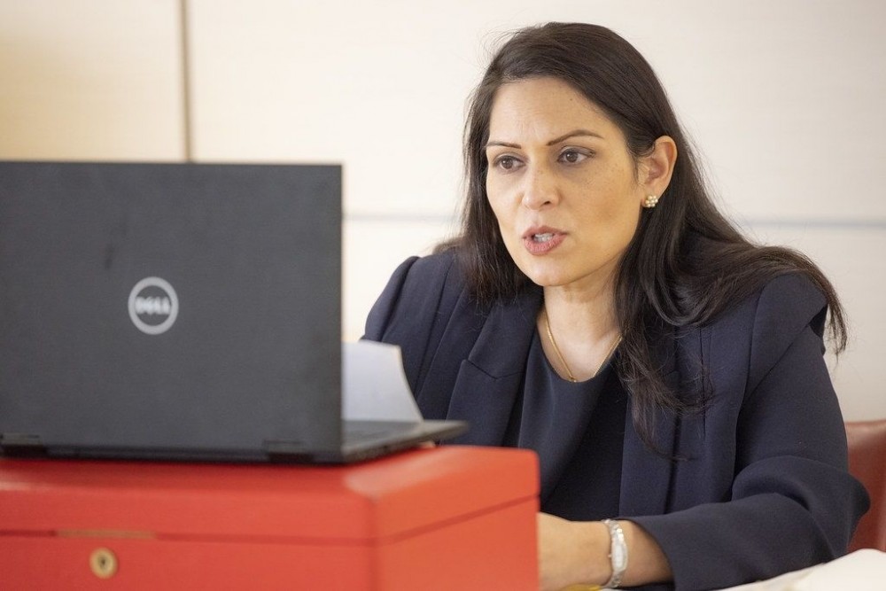 NHS worker jailed for sending threat letter to ex-Home Secy Priti Patel
