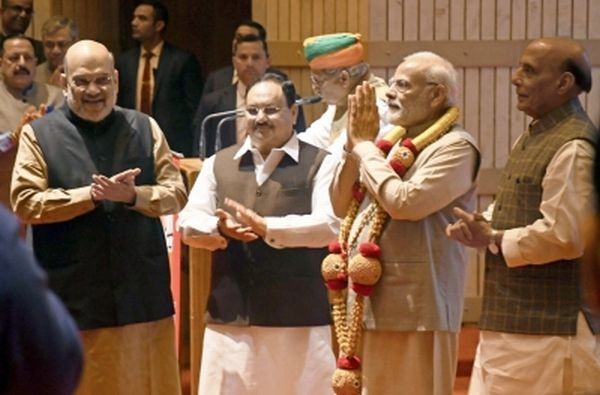BJP eyes hat-trick at Centre riding on '9 years of achievements'