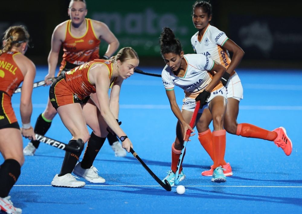 Indian women's hockey team go down fighting as Australia win second game of the tour 3-2 (Photo credit: Hockey India)
