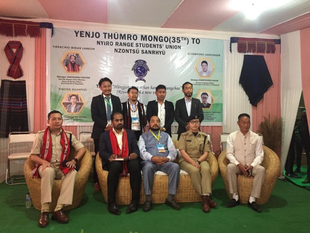Deputy Chief Minister Yanthungo Patton and others during 35th General Conference of NSRU.