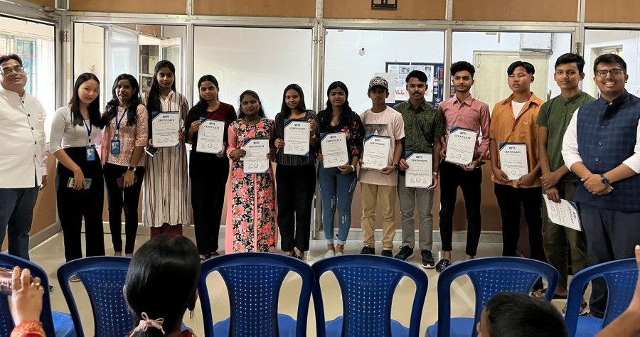 NITI Dimapur organised a felicitation programme to honour the institution’s toppers in Nagaland Board Exams 2023 on May 27.