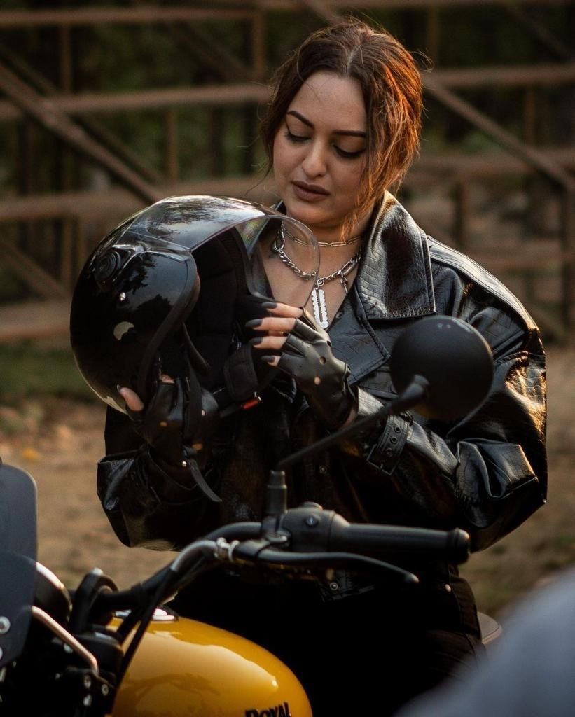 Sonakshi learnt biking for 'Dahaad': Even now I step out for night rides
