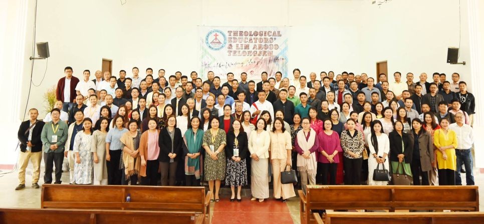 An interface fellowship program of Ao theological educators and Ao Baptist Churches organized by ABAM Literature & Education Ministry was held on May 18 & 19 at Impur.