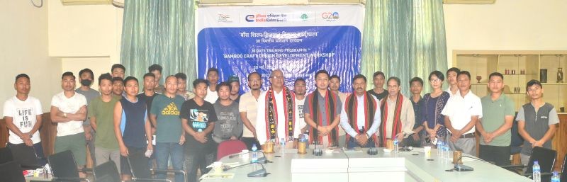 30-day long training cum workshop programme was launched at the Bamboo Resource Centre, Chümoukedima, Nagaland on May 30.