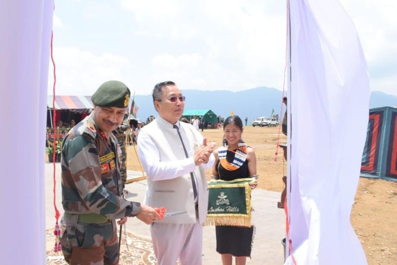 Netaji Ruzazho Helipad at Ruzazho village under Phek district was inaugurated on June 1.