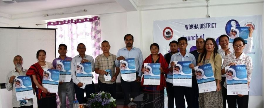 Officials at the launching of First 1000 Days programme at Dr Motsuo Memorial District Hospital.