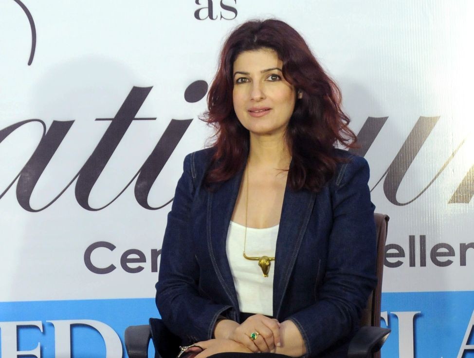 Kolkata: Actress Twinkle Khanna during a promotional event in Kolkata, on Tuesday, June 27, 2023. (Photo:IANS/Kuntal Chakrabarty)