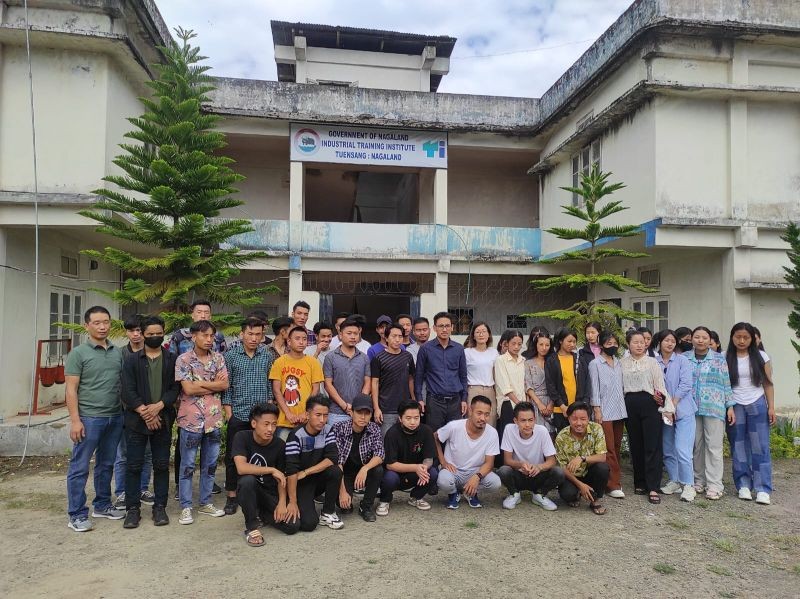 Resource person and participants during the career counseling and registration/awareness of job-seekers organized by the DEO and ITI in continuation of the Jan Bhagidari programme recently.