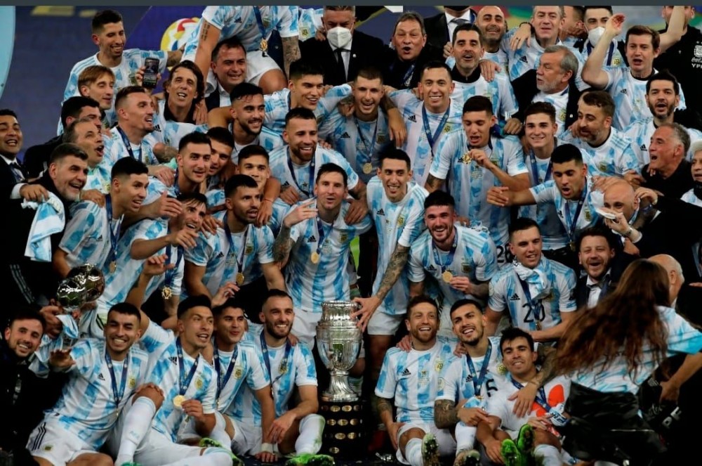 Messi fifth time lucky as Argentina lift Copa America title .(photo:Copa America)