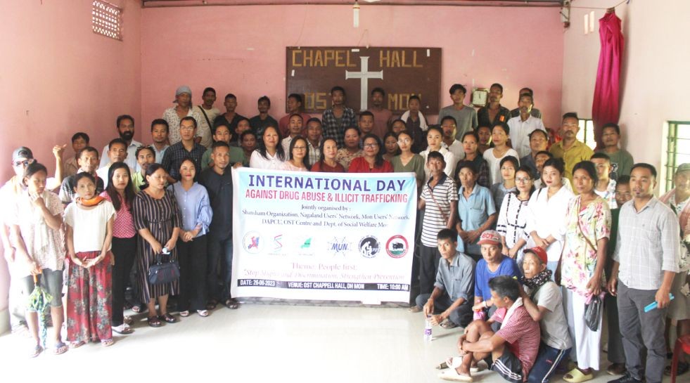 Participants during the International Day Against Drug Abuse and Illicit Trafficking held at OST Chapel Hall Mon on June 26.