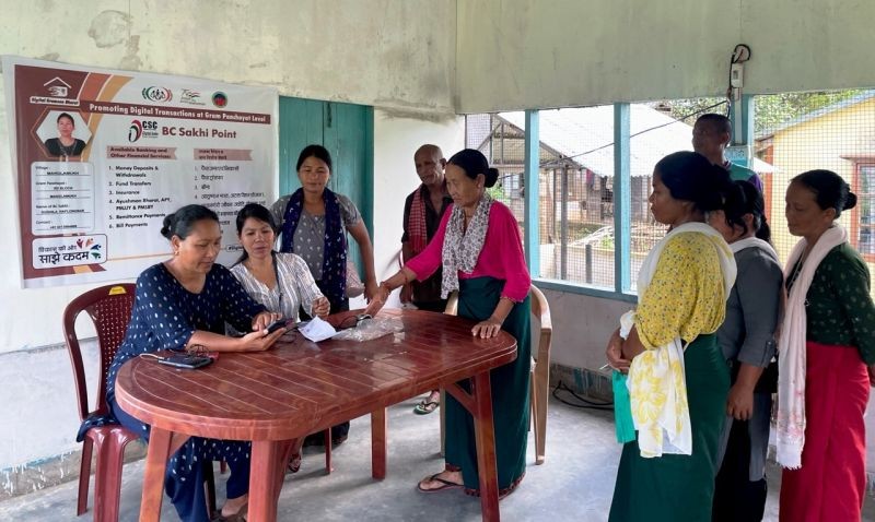 Promoting Digital Transactions at GP Level Campaign conducted in Dhansiripar village and Manglamukh village under RD Block Dhansiripar on June 20 and 21.